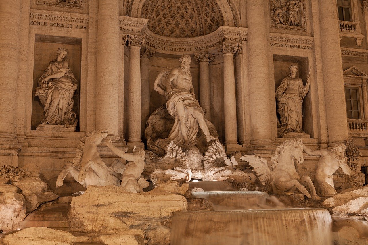 trevi-fountain-1834787_1280